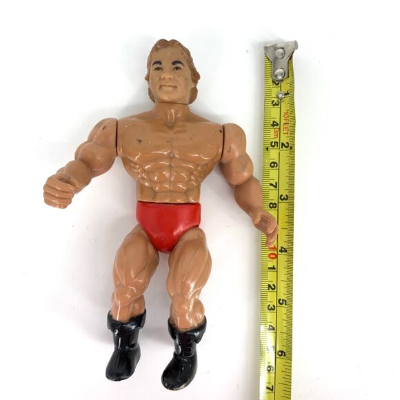 Larry Zbyszko AWA WWF 1985 Remco Vintage Wrestling Action Figure - Picture 2 of 5